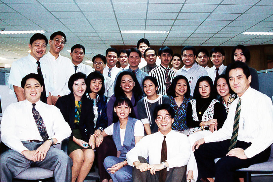 フィリピン、スマート社（NTTより出向）勤務時代